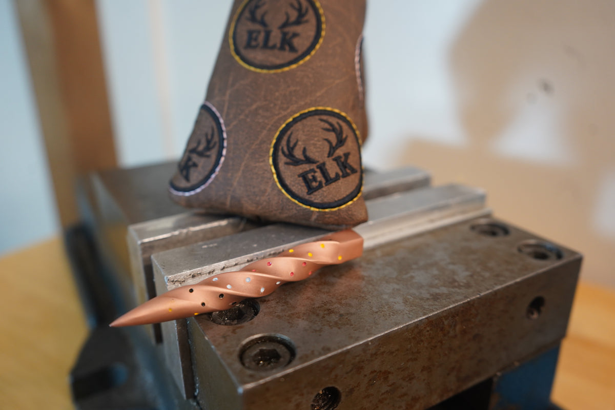 Elk Putters Copper Bullet Divot Tool