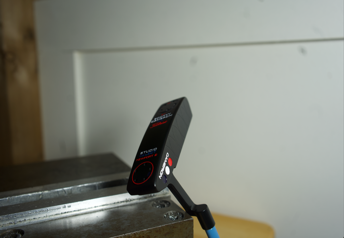 Scotty Cameron Studio Select Newport 2- Black Finish, USA Paint fill