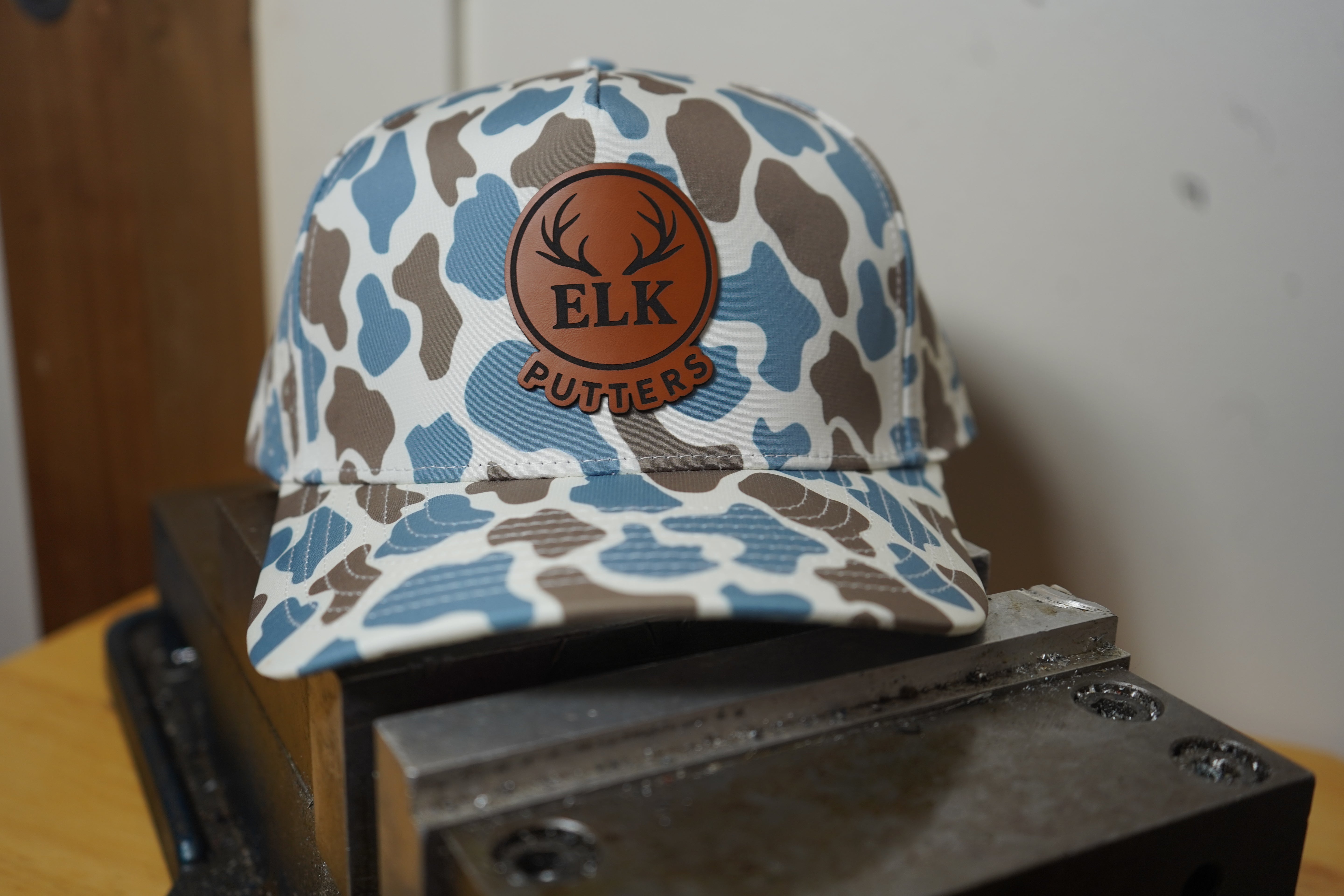Elk Putters Hat 001 – Blue Ridge Camo