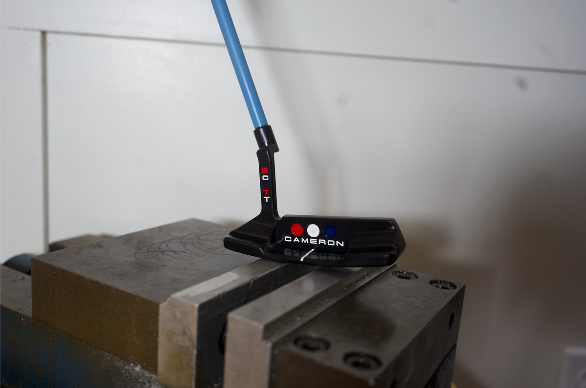 Scotty Cameron Studio Select Newport 2- Black Finish, USA Paint fill