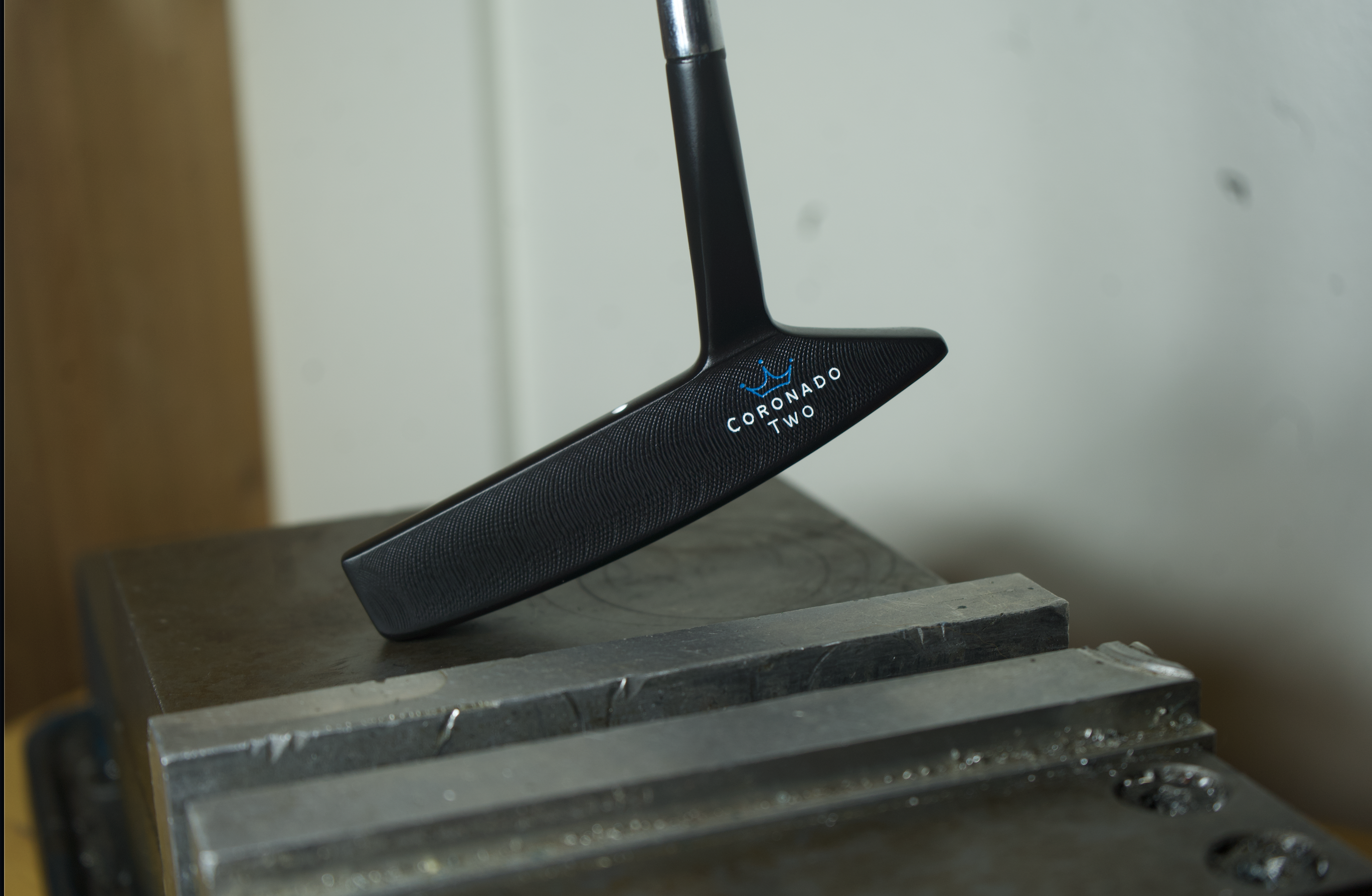 Scotty Cameron Coronado Two - Black Finish , Baby Blue Paint fill