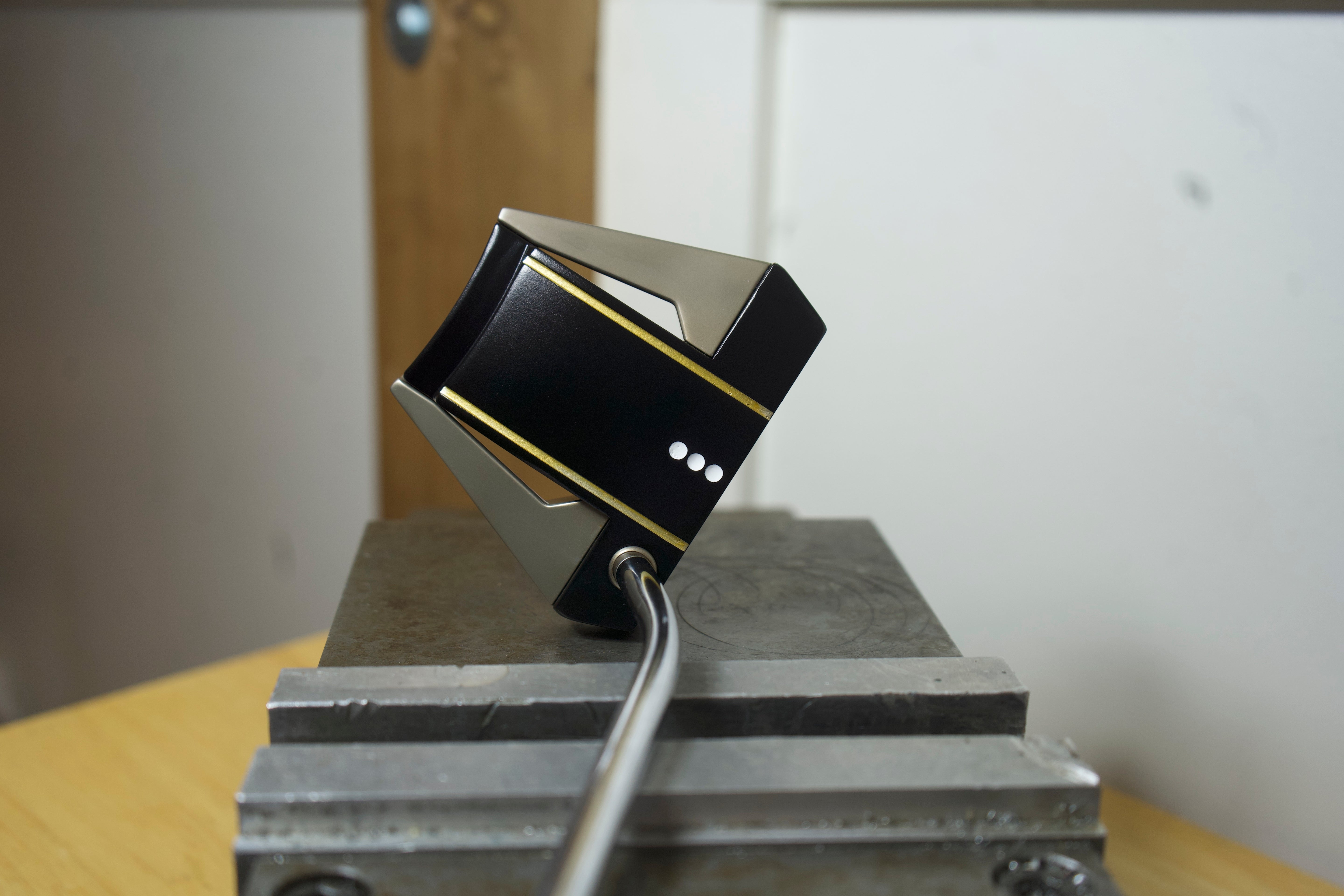 Scotty Cameron Phantom 7.5 LH – USA Flag Build – Burnt Antler & Black